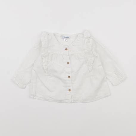Blouse - 6 mois Blanc 1 - vertbaudet enfant 