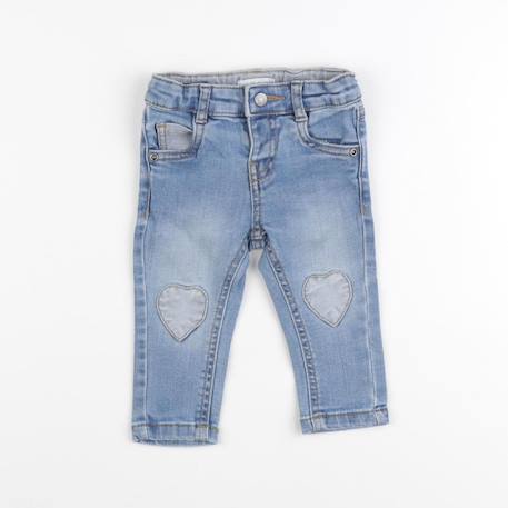 Jean - 6 mois Bleu 1 - vertbaudet enfant 