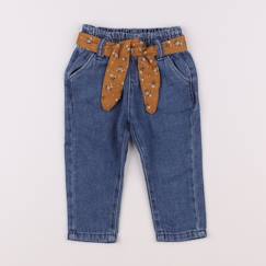 Seconde main-Fille-Pantalon-Jean - 6 mois