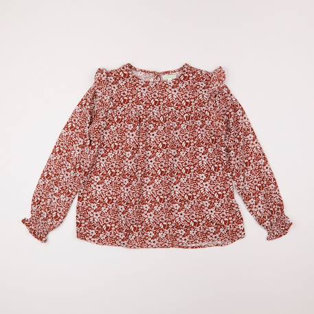 Blouse - 10 ans Marron 1 - vertbaudet enfant 