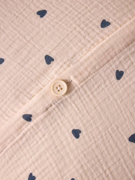 Taie d'oreiller gaze de coton 'maude' Marine 5 - vertbaudet enfant 