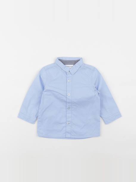 Chemise - 9 mois Bleu 1 - vertbaudet enfant 