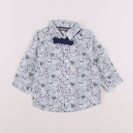 Chemise - 12 mois Blanc 1 - vertbaudet enfant 
