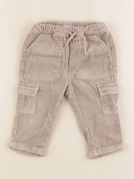 Pantalon - 12 mois Marron 1 - vertbaudet enfant 
