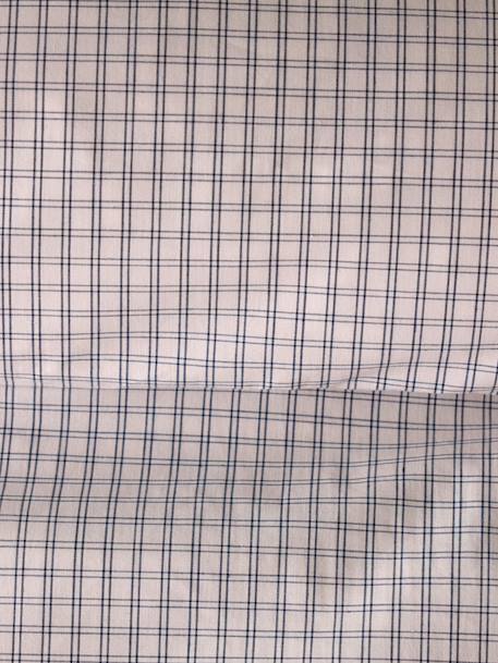 Housse de couette percale de coton tissé teint 'marin' Bleu 2 - vertbaudet enfant 