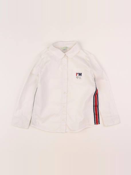 Chemise - 4 ans Blanc 1 - vertbaudet enfant 