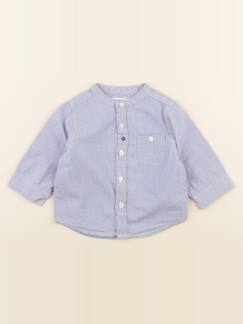 Seconde main-Garçon-Chemise imprimé au dos - 9 mois