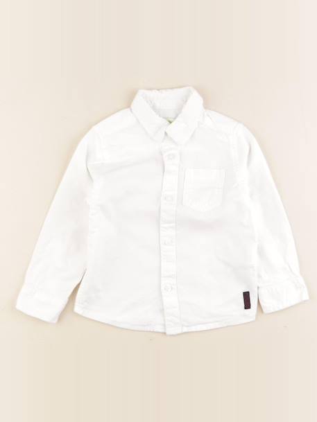 Chemise - 2 ans Blanc 1 - vertbaudet enfant 