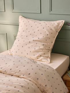 Linge de maison et décoration-Taie d'oreiller gaze de coton "milan"