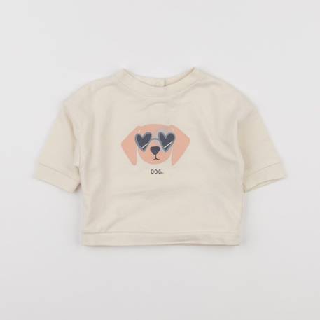 Sweat - 3 mois Beige 1 - vertbaudet enfant 