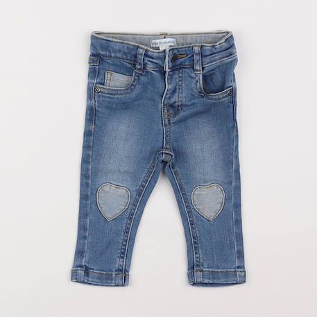 Jean - 6 mois Bleu 1 - vertbaudet enfant 