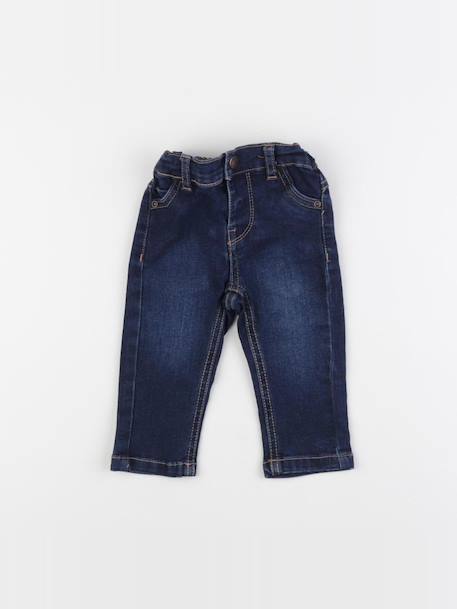 Jean - 6 mois Bleu 1 - vertbaudet enfant 