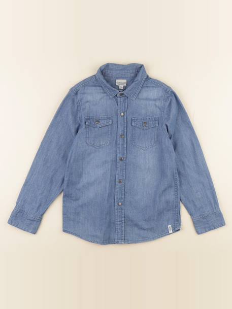 Chemise - 8 ans Bleu 1 - vertbaudet enfant 