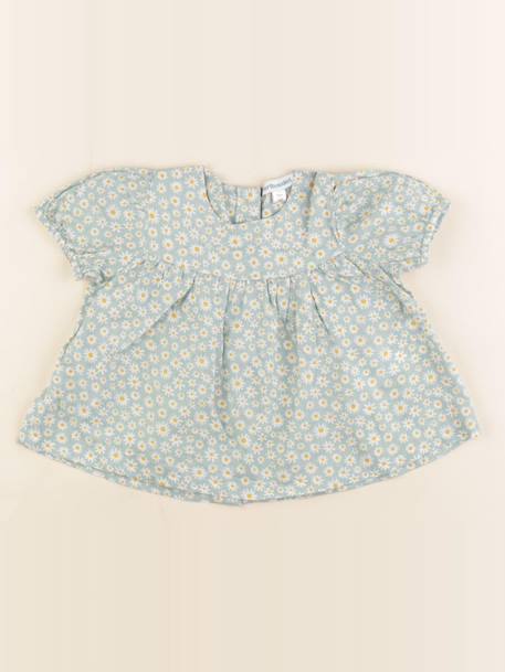 Blouse - 12 mois Vert 1 - vertbaudet enfant 
