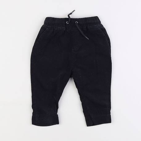 Pantalon doublé - 6 mois Bleu 1 - vertbaudet enfant 