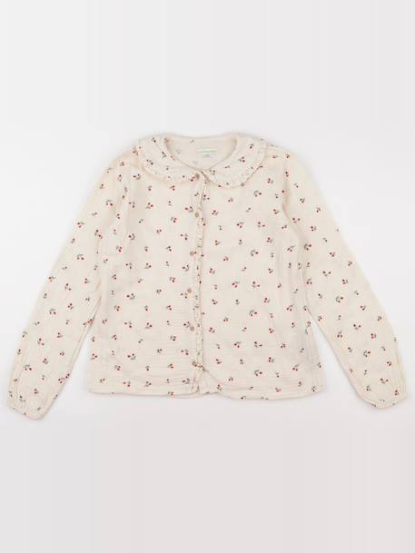 Blouse - 12 ans Blanc, rouge 1 - vertbaudet enfant 