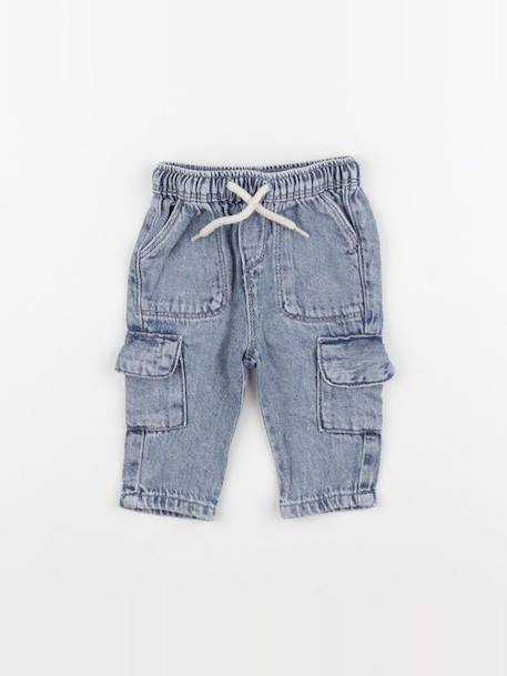 Jean - 3 mois Bleu 1 - vertbaudet enfant 