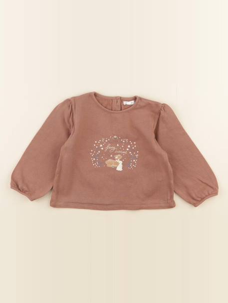 Sweat - 24 mois Marron 1 - vertbaudet enfant 