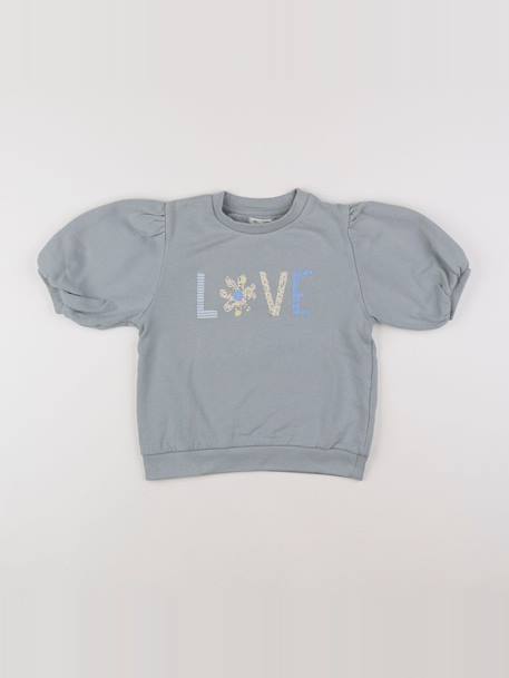 Sweat - 8 ans Bleu 1 - vertbaudet enfant 