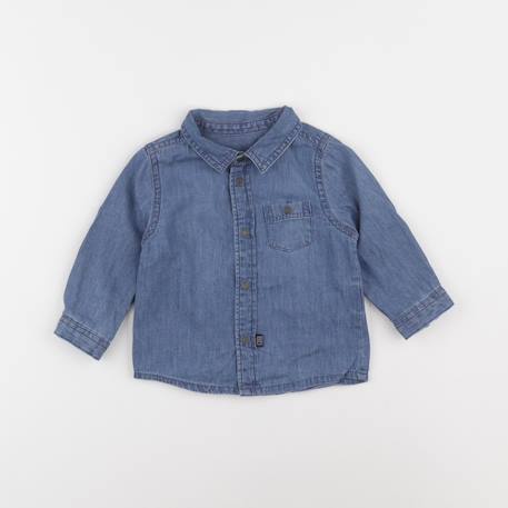 Chemise - 9 mois Bleu 1 - vertbaudet enfant 