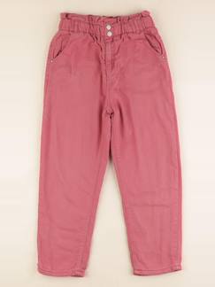 Seconde main-Fille-Pantalon-Jean doublé - 9 ans