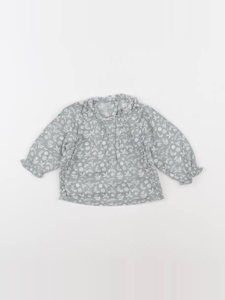 Blouse - 6 mois Vert 1 - vertbaudet enfant 