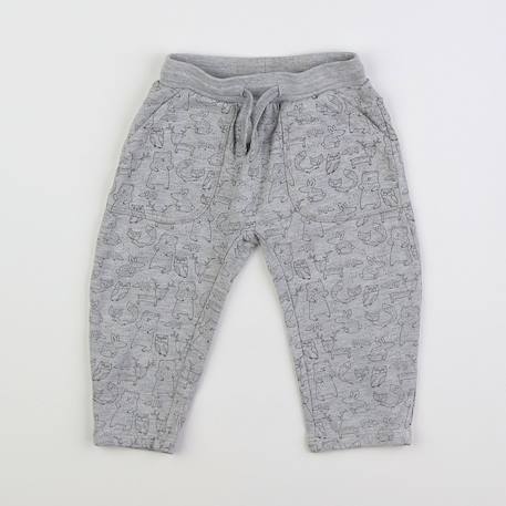 Pantalon - 6 mois Gris 1 - vertbaudet enfant 
