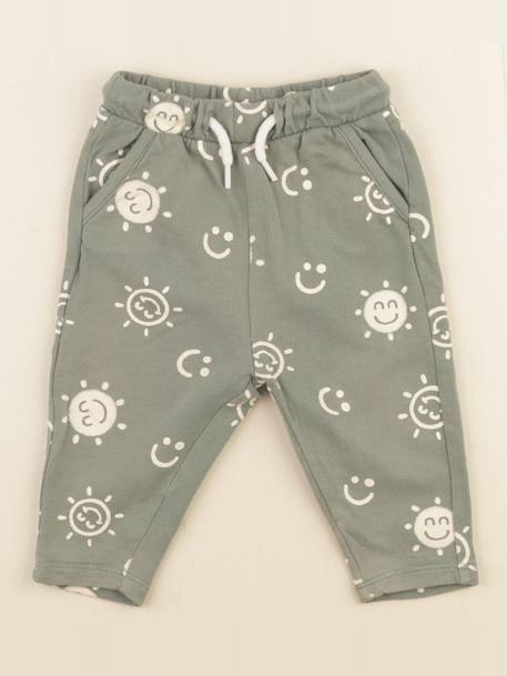 Pantalon - 6 mois Vert 1 - vertbaudet enfant 