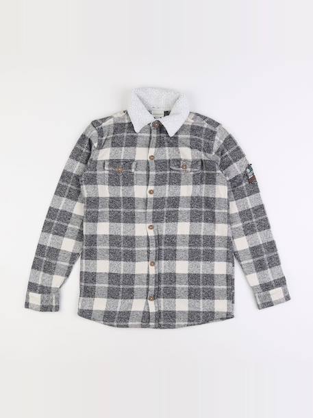 Chemise - 12 ans Gris 1 - vertbaudet enfant 