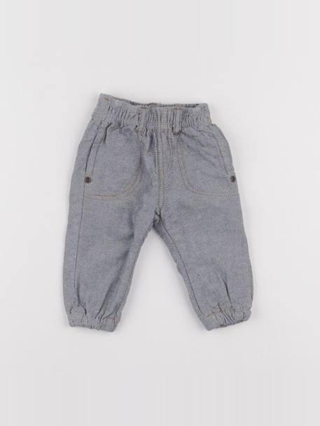 Pantalon - 3 mois Gris 1 - vertbaudet enfant 