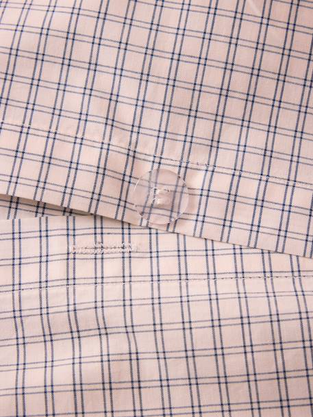 Housse de couette percale de coton tissé teint 'marin' Bleu 4 - vertbaudet enfant 