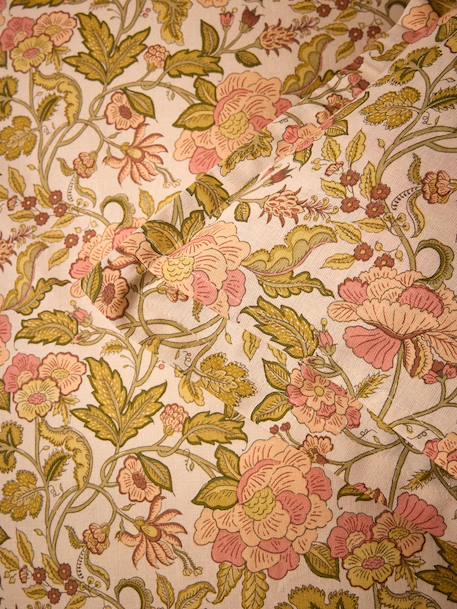 Taie d'oreiller aspect lin 'marianne' Jaune gold 5 - vertbaudet enfant 