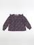 Blouse - 10 ans Bleu, violet 1 - vertbaudet enfant 