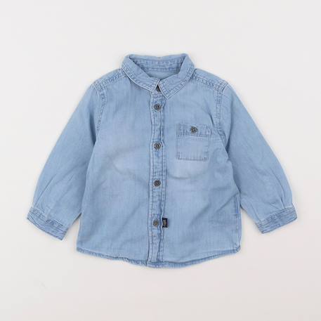 Chemise - 12 mois Bleu 1 - vertbaudet enfant 