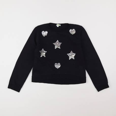 Sweat - 10 ans Bleu, argent 1 - vertbaudet enfant 