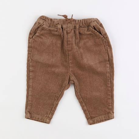 Pantalon - 3 mois Marron 1 - vertbaudet enfant 
