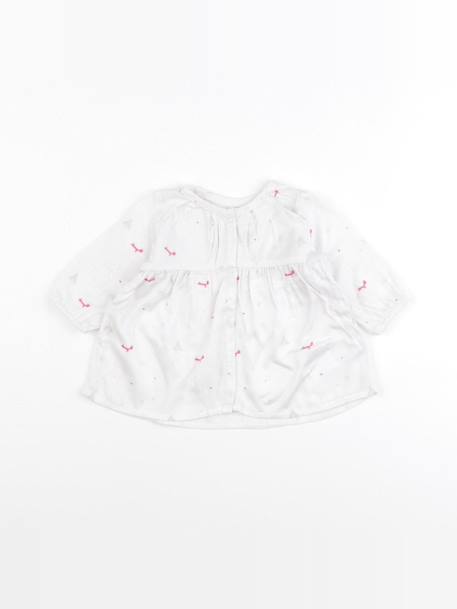 Blouse - 3 mois Blanc 1 - vertbaudet enfant 