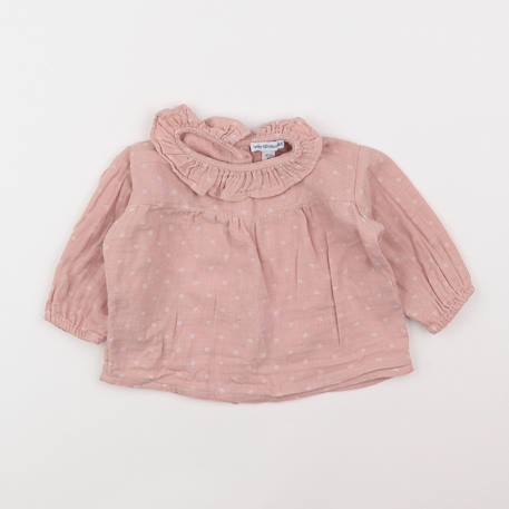 Blouse - 6 mois Rose 1 - vertbaudet enfant 