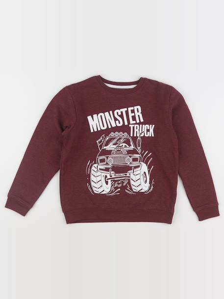 Sweat - 10 ans Marron 1 - vertbaudet enfant 