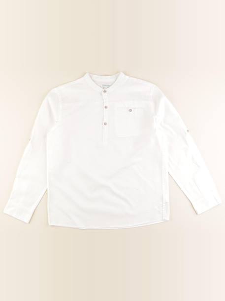 Chemise - 14 ans Blanc 1 - vertbaudet enfant 