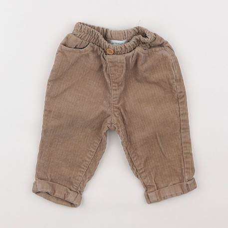 Pantalon - 3 mois Marron 1 - vertbaudet enfant 