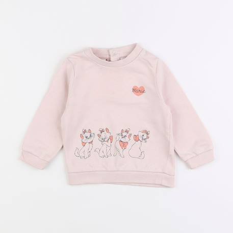 Sweat - 9 mois Rose 1 - vertbaudet enfant 