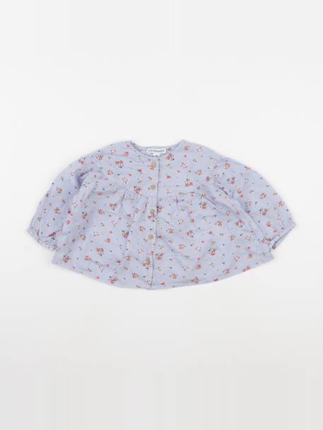 Blouse - 12 mois Bleu 1 - vertbaudet enfant 