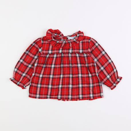 Blouse - 9 mois Rouge 1 - vertbaudet enfant 