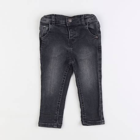 Jean - 9 mois Gris 1 - vertbaudet enfant 