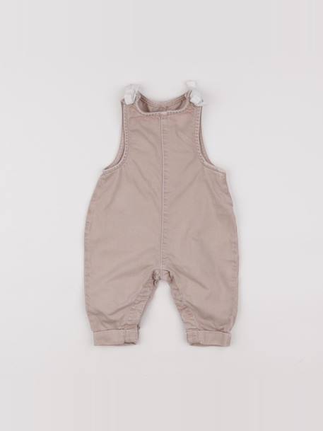 Salopette - 6 mois Beige 1 - vertbaudet enfant 