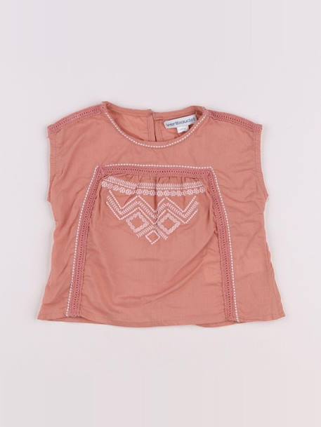 Blouse - 6 mois Rose 1 - vertbaudet enfant 