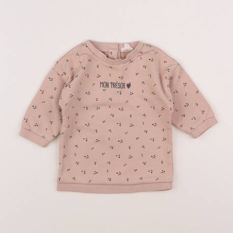 Sweat - 12 mois Rose 1 - vertbaudet enfant 