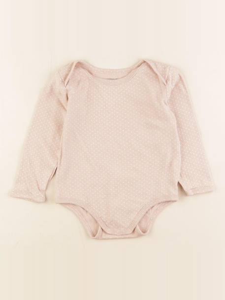 Body - 36 mois Blanc, rose 1 - vertbaudet enfant 
