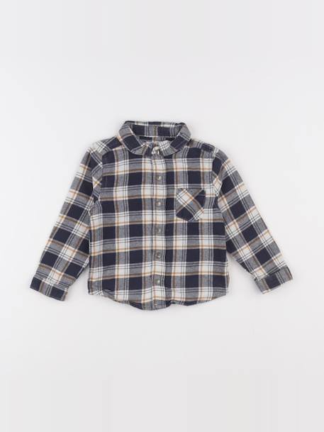 Chemise - 24 mois Bleu 1 - vertbaudet enfant 